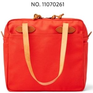 Filson Rugged Twill Tote Bag w/ Zipper NWT $225